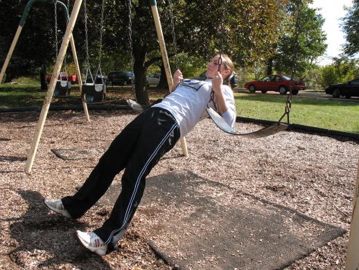 Inverted Row with a Swingset