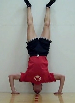 Handstand push-up