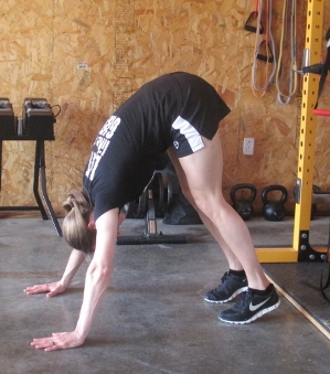 easier pike pushup variation