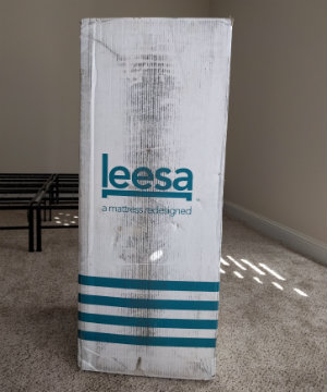 leesa mattress boxed