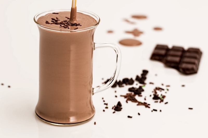 Ninja Blender Choco Nut Butter Protein Shake - Make Drinks