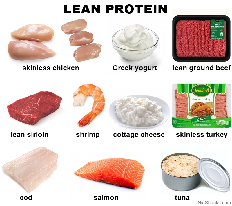 Examples Of Lean Protein Foods