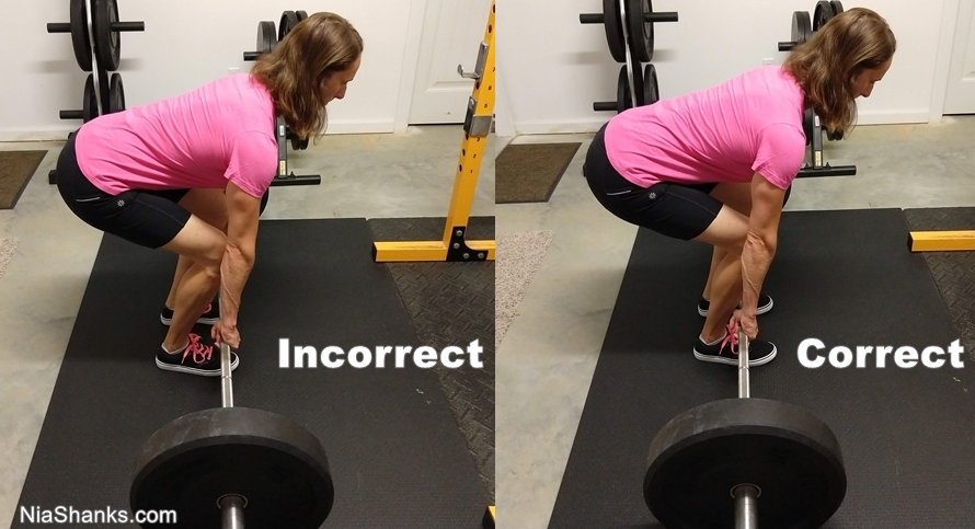 common deadlift mistake